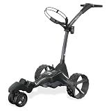 Motocaddy M7 Remote Electric Golf Caddy - Electric Golf Push Cart with Remote, All-Terrain Ready, Automatic Downhill Control, and Long-Lasting Battery - Accessories Included (Black)