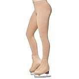 DANCEYOU Ice Skate Figure Skating Tights for Child Women Over The Boot Rhinestone, LC