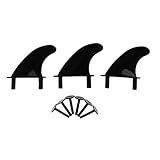 SBS Soft Top Surfboard Fin Set of 3