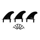 SBS Soft Top Surfboard Fin Set of 3