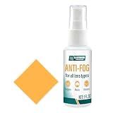 LUXFINISH Anti-Fog Spray for Swim Goggles, Dive Masks & Ski Goggles – Long-Lasting Defogger for Fog-Free Clear Vision, Lens-Safe & Non-Irritating, Ideal for Swimmers, Divers & Outdoor Athletes - 30ml
