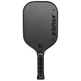 XSPAK PRO Series Thermoformed T700SC Tournament Carbon Fiber Pickleball Paddle, USAPA Certified Honeycomb Core with Comfort Cushion Grip, Dominant Power & Larger Sweet Spot
