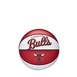 WILSON NBA Team Retro Mini Basketball - Chicago Bulls