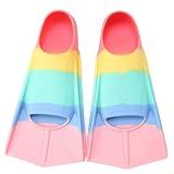 Foyinbet Kids Swim Fins Youth Short Blade Swimming Training Flippers Small