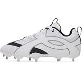 Under Armour Men's Yard Icon MT Baseball Cleats, 100 White, 10.5