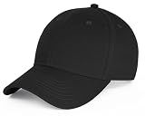 Artexia Baseball Cap 100% Cotton Hats for Men Hats for Women Cooling Performance Womens Baseball Caps Black Baseball