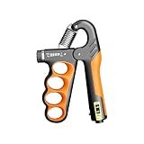 Hiyoga Grip Strength Trainer with Adjustable Resistance & Automatic Counter