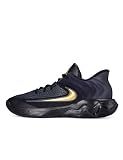 Nike Men's Giannis Immortality 4 Basketball Shoes, Black/Metallic Gold, 10.5
