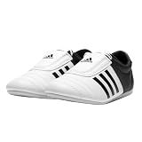 adidas Unisex's Low-Top Adi-Kick 2 Martial Arts Taekwondo Karate Training Shoes, White - Size -9.5