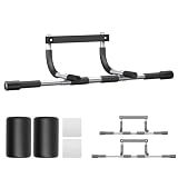 Ally Peaks Pull Up Bar for Doorway,Multiple Levels Width Adjustable Pull Up Bar Accurately Match Wide and Narrow doorframe,Indoor Chin-Up Bar Workout Bar,USA Original Patent