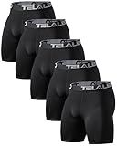 Compression Shorts Men Spandex Athletic Underwear Boxer Brief Base Layer L