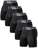 Compression Shorts Men Spandex Athletic Underwear Boxer Brief Base Layer L