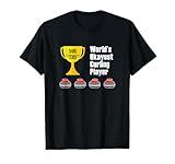 Curling T-Shirt Gift - Funny Okayest Player T-Shirt