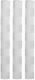 Skyhi Premium Chevron Pack of 3 Cricket bat grip- Grips For Cricket Bats | Excellent Shock Absorption Rubber Cricket Bat Grips (Chevron Plain White)