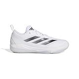 adidas Women's Adizero Instinct Turf Trainer, White/Black/White, 10