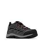 Columbia Mens Crestwood, Dark Grey/Mountain Red, 9