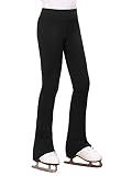 Stelle Girls Figure Skating Pants Polar Fleece Warm Ice Skating Leggings
