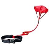 Swimming Training Set - Aquatic Resistance Belt, Parachute & Pool Harness Trainer - Stationary Swim Exercise Set - Accessory