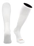 TCK Prosport Performance Tube Socks (White, Medium)