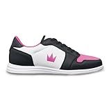 Brunswick Lady Fanatic Womens Bowling Shoes (Black/Pink, US Footwear Size System, Adult, Women, Numeric, Medium, 8)