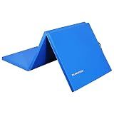BalanceFrom 6x2 Feet 3-Panel Folding Gymnastics Mat � 1.5-Inch Thick Pad