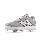 New Balance Men's FuelCell 4040 V7 Metal Baseball Shoe, Raincloud/Optic White, 8 M