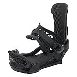 Snowboard Bindings Lightweight Snow Shoes Bindings Rear Entry Bindings for Men and Women Easy to Put on and Take Off