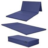 Z Athletic Folding Mat for Gymnastics, Tumbling, Cheerleading, and More, 4 Ft x 8 Ft x 2 In