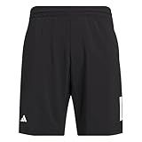 Adidas Men's Club Tennis Climacool 3-Stripes Shorts, Black, Large/7" Inseam