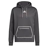 Adidas Mens Team Issue Pullover Hoodie, Team Grey Four-MGH Solid Grey, Medium
