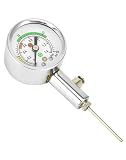 QWORK Ball Pressure Gauge, Professional Accurate Air Pressure Measurement for Various Sports Balls