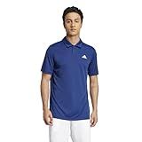 adidas Men's Club Tennis Climacool Polo Shirt, Dark Blue, Large