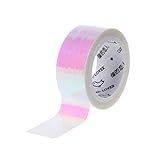 Misright Rhythmic Gymnastics Decoration Prismatic Glitter Tape Hoops Stick DIY Masking Washi Tapes