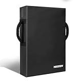 Hikeen Football Blocking Pad Training Equipment Denser Softer Foam Kick Pads for Football, Basketball, Hockey, Lacrosse Tackle Dummy - 24"x16" Kick Shield Pad with Handles (1PCS)