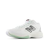 New Balance Men's FreezeLX V5 Box Lacrosse Shoe, White/Black, 10 M