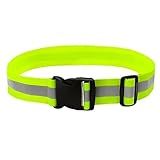tianyamingyue Reflective Belt Elastic Armband Wristband Stretchy Material for Running, Cycling, Biking, Walking with Free Arm Bands. Best Safety Gear for Men and Women Outdoor Activities