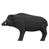 SHOOTER Hog 3D Archery Target, Lifelike Solid Body Design for Realistic Practice, Scoring Ring in Vitals, Includes Ground Stakes, 19”H x 32.5” W Size