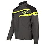 KLIM Men's Klimate Winter Insulated Snowmobile Gore-Tex Jacket Size Medium - Asphalt - Hi-Vis