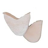 Pillows for Pointes - Gellow Reversible Seamless Toe Pads for Ballet Pointe Shoes (Medium/Large)
