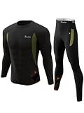 romision Thermal Underwear for Men Long Johns Set Hunting Gear Base Layer