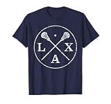 Lacrosse Sticks Emblem Tshirt I Tee for LAX Players and Fans T-Shirt