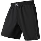 LAFROI Mens BJJ Boxing Shorts Trunks MMA Cross Training Fight Wear