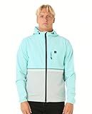 Rip Curl Men's Standard Anti Series Collection Zip Up Jacket, Light Aqua