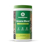Amazing Grass Greens Blend Superfood: Super Greens Powder with Spirulina, Chlorella, Beet Root Powder, Digestive Enzymes, Prebiotics & Probiotics, Original, 60 Servings (Packaging May Vary)