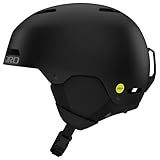 Giro Ledge MIPS Ski Helmet - Snowboard Helmet for Men, Women & Youth - Matte Black - Size L (59-62.5 cm)