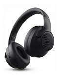 TREBLAB Z2 Wireless Over Ear Headphones Bluetooth, Hybrid ANC, 58H