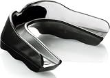Shock Doctor Mouth Guard, Custom Fit Football Mouth Guard, Moldable Mouth Guard Boxing, Lacrosse, Hockey, MMA, Football & More, Mouthpiece, Mouthguard Sports, Adult - Strapless