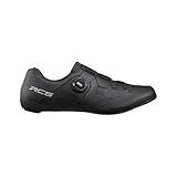 SHIMANO SH-RC503 Men's Lightweight and Breathable High Performance Cycling Shoe, Black, 13.5