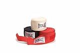 Everlast Core Handwraps 120in – Boxing Hand Wraps for Gloves, Wrist & Knuckle Support | 3 Pack | Black, Red & White
