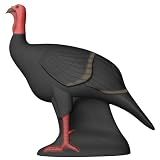 SHOOTER Turkey 3D Archery Target, Lifelike Solid Body Design for Realistic Practice, Scoring Ring in Vitals, Includes Ground Stakes, 32”H x 31.5” W Size